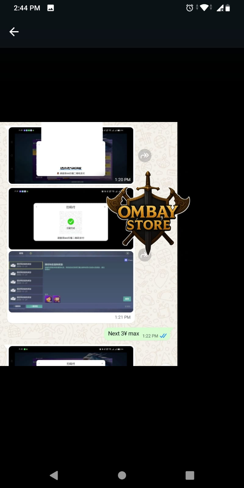 Ombay Store testimonial